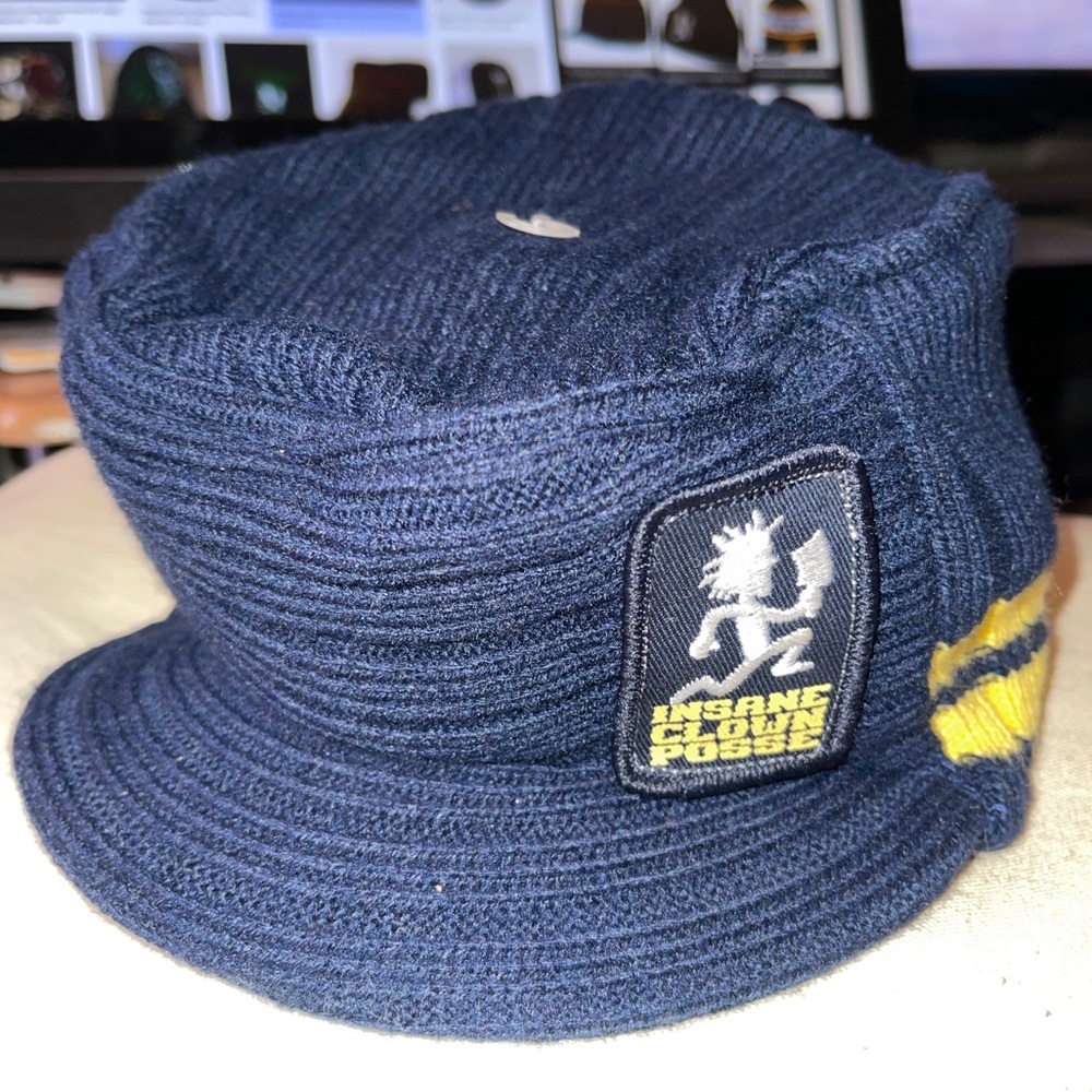INSANE CLOWN POSSE - ICP BIO-DOMES 2005 RIBBED KNIT CADET HAT- BEANIE - NWOT